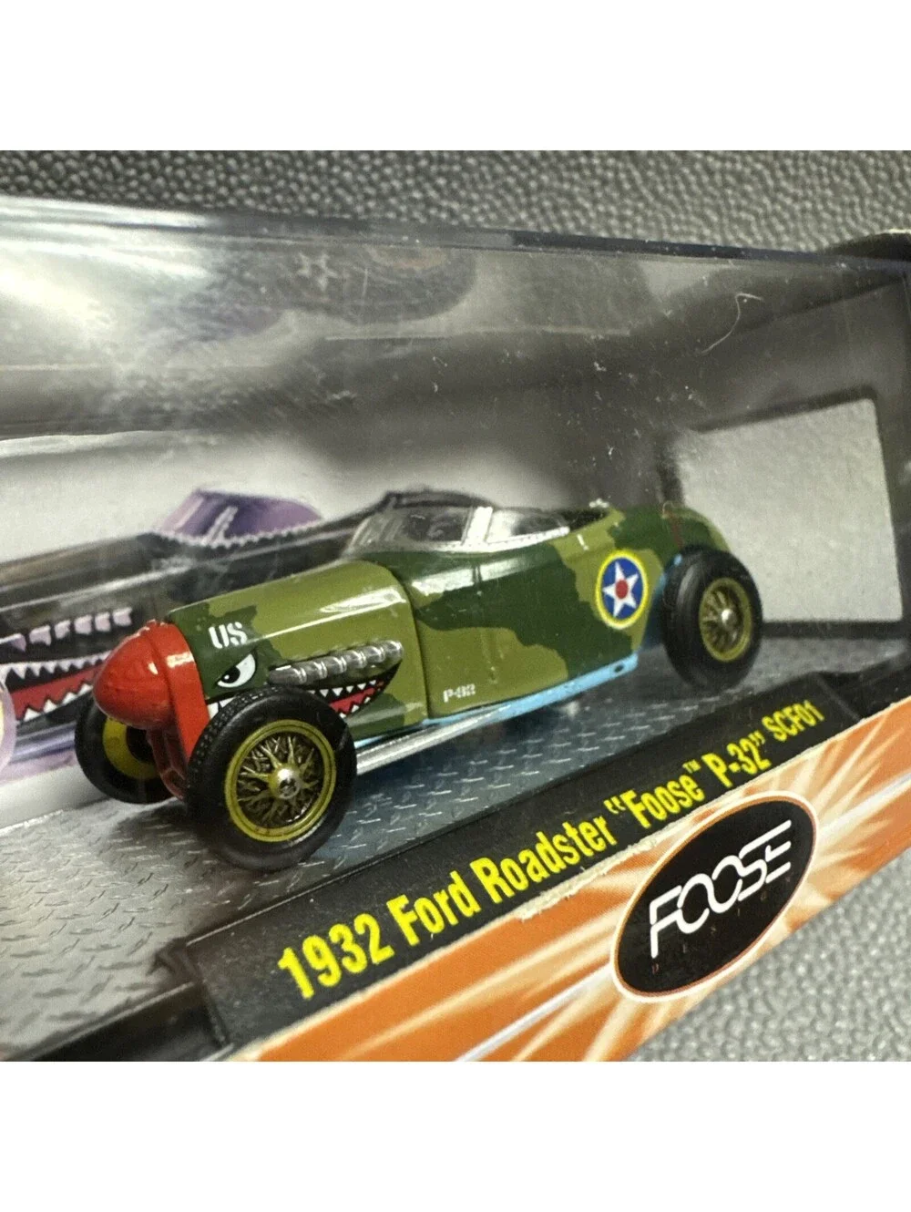 M2 Machines 1/64 1932 Ford Roadster Foose P-32 Model SCF01 Walmart Exclusive